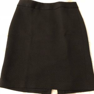 Banana republic black pencil skirt